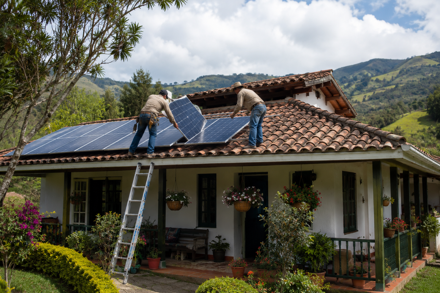 Instalación sistema solar